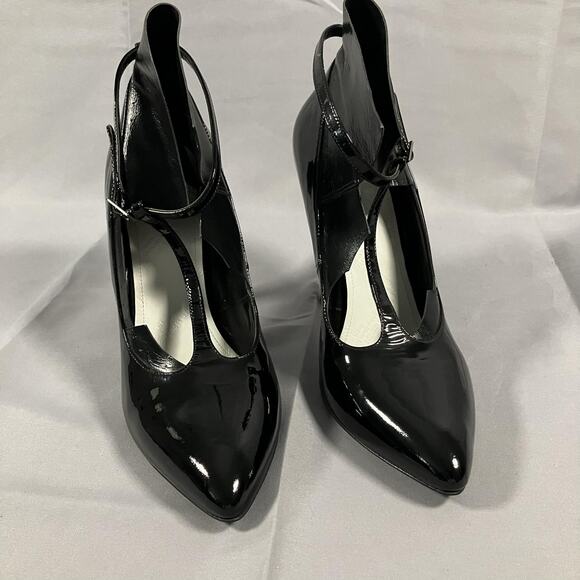 Maison Martin Margiela Shoes Womens Size 38 Patent Leather Heels Made in Italy - Picture 1 of 16